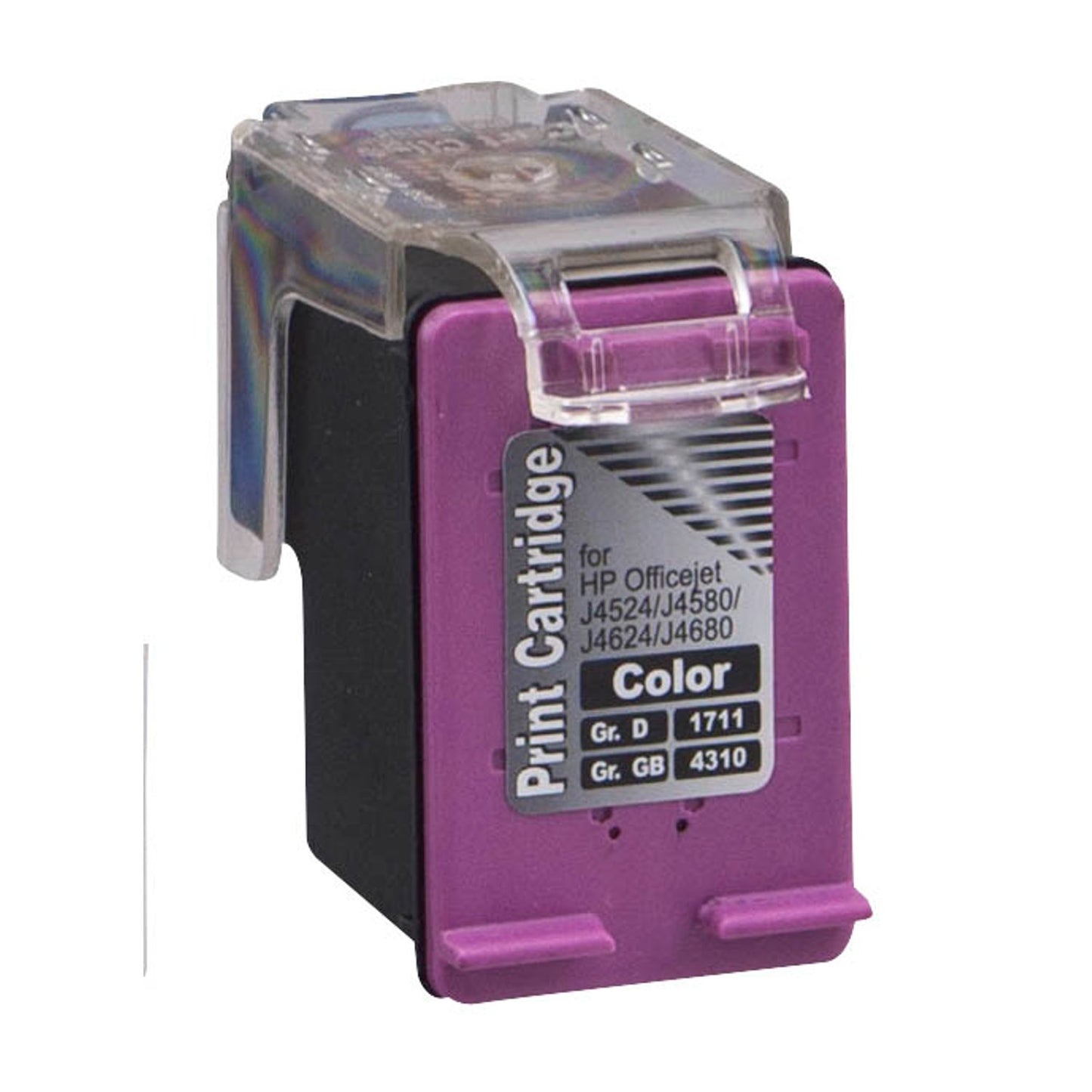 dots color Druckerpatrone kompatibel zu HP 901XL (CC656EE) | 1711,4560-DOTS