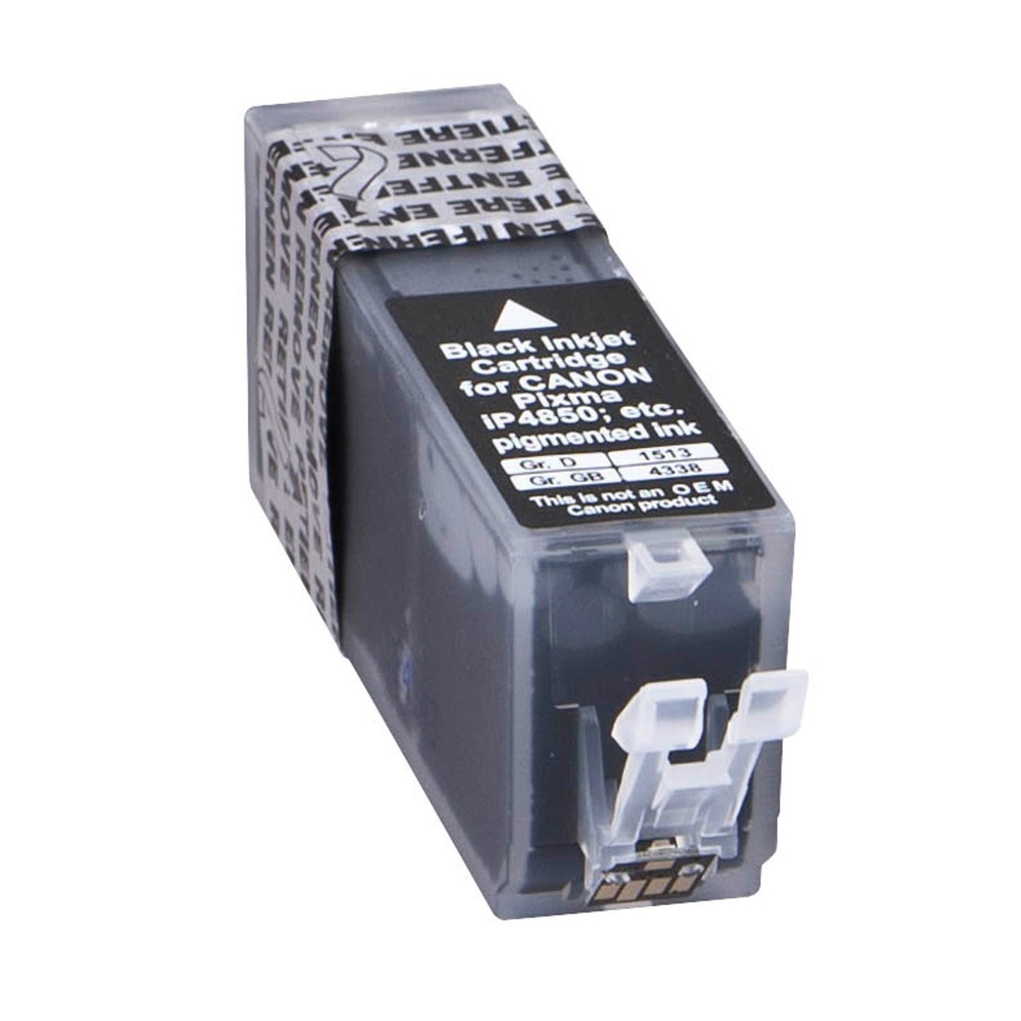dots schwarz Druckerpatrone kompatibel zu Canon PGI-525 PGBK | 1513,0001-DOTS