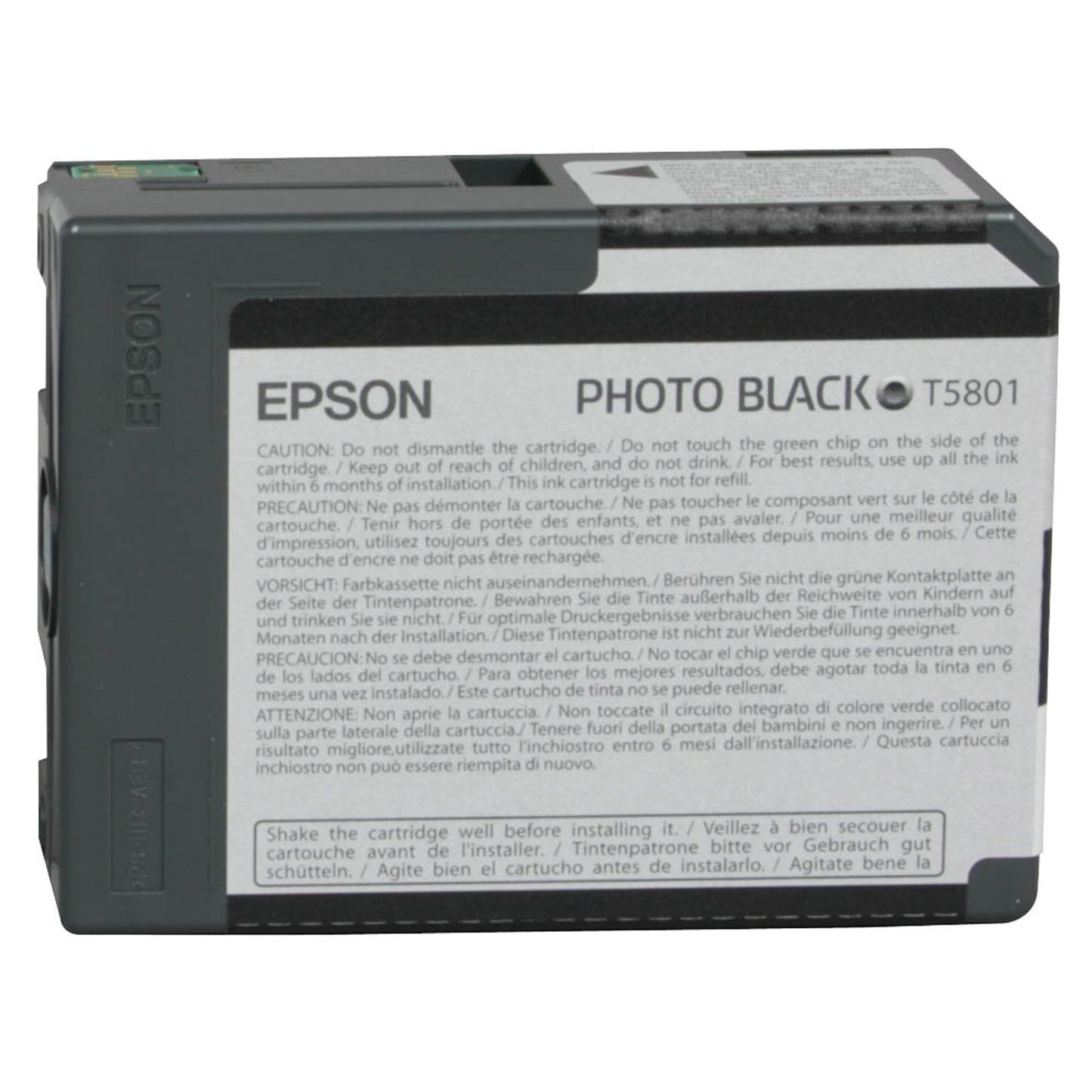 EPSON T5801 schwarz Druckerpatrone | C13T580100