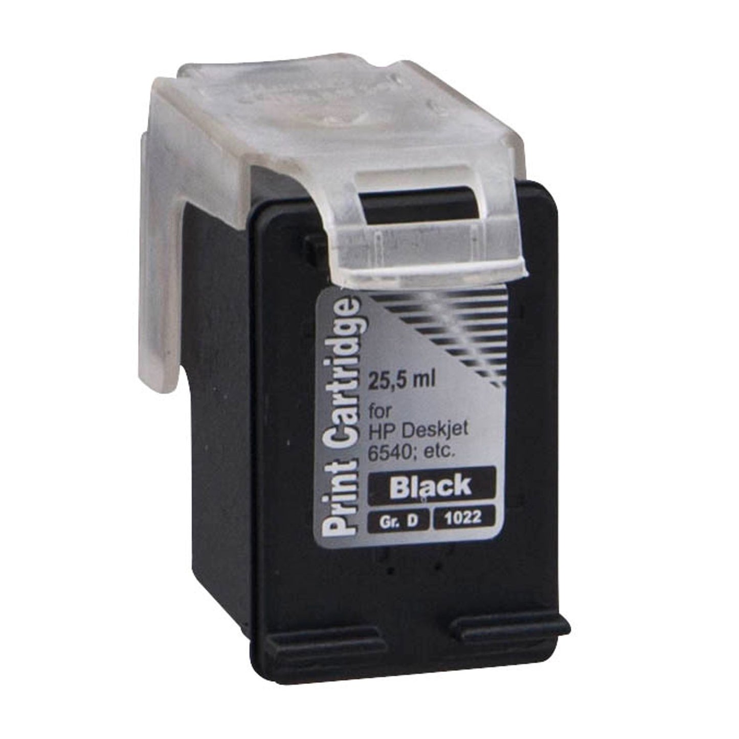 dots schwarz Druckerpatrone kompatibel zu HP 338 (C8765EE) | 1022,4338-DOTS