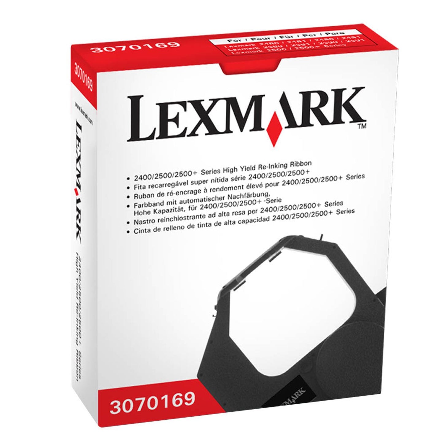 Lexmark schwarz Farbband | 3070169