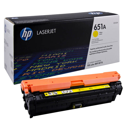 HP 651A () gelb Tonerkartusche | CE342A