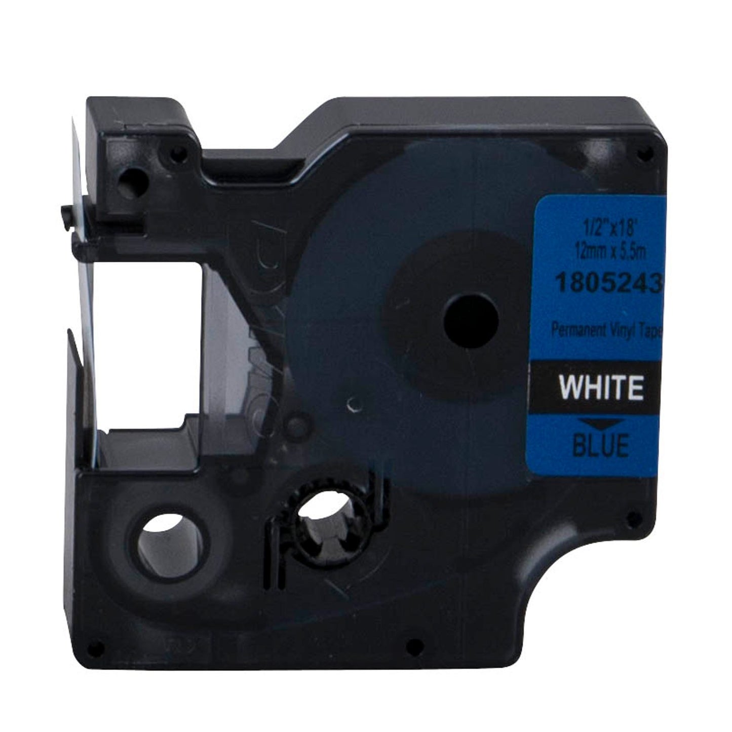 DYMO Schriftband RHINO , 12 mm weiß auf blau | 1805243