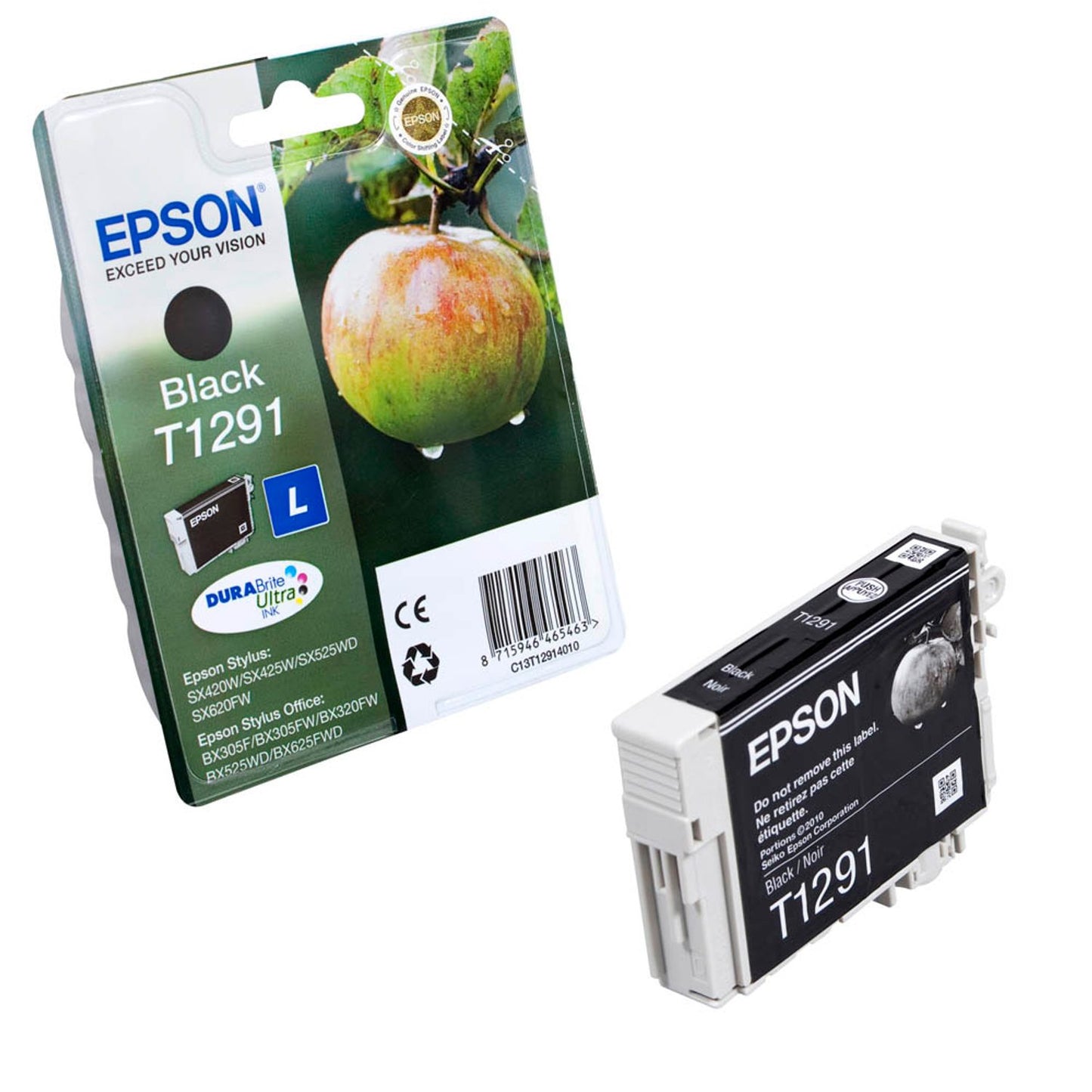 EPSON T1291L schwarz Druckerpatrone | C13T12914012