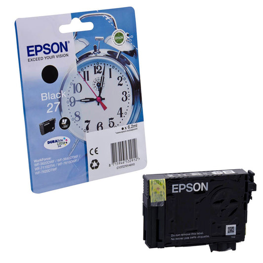 EPSON 27 / T2701 schwarz Druckerpatrone | C13T27014012