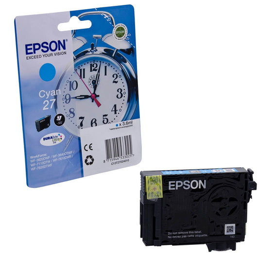 EPSON 27 / T2702 cyan Druckerpatrone | C13T27024012