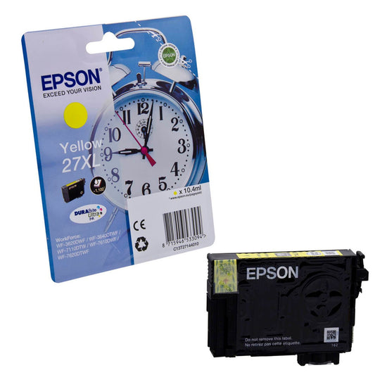 EPSON 27XL / T2714XL gelb Druckerpatrone | C13T27144012
