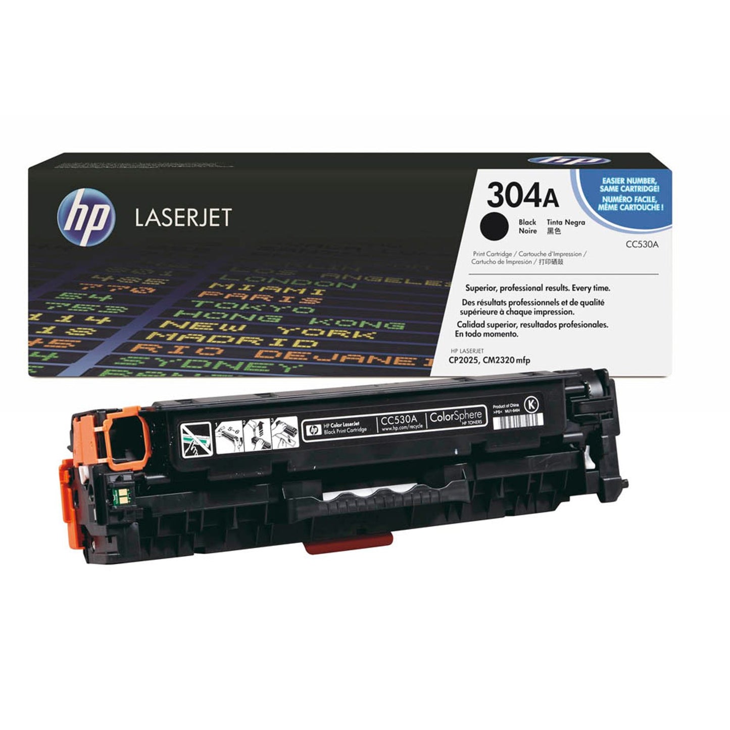 HP 304A () schwarz Tonerkartusche | CC530A