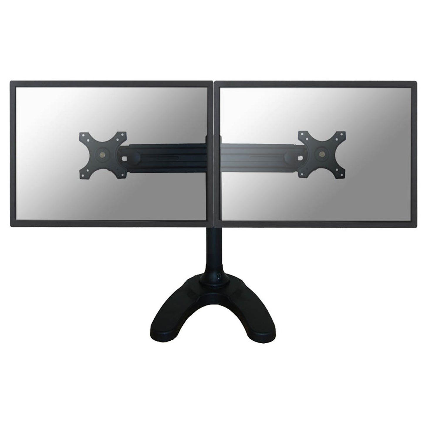 Neomounts Monitor-Halterung schwarz für 2 Monitore, Tischklemme | FPMA-D700DD