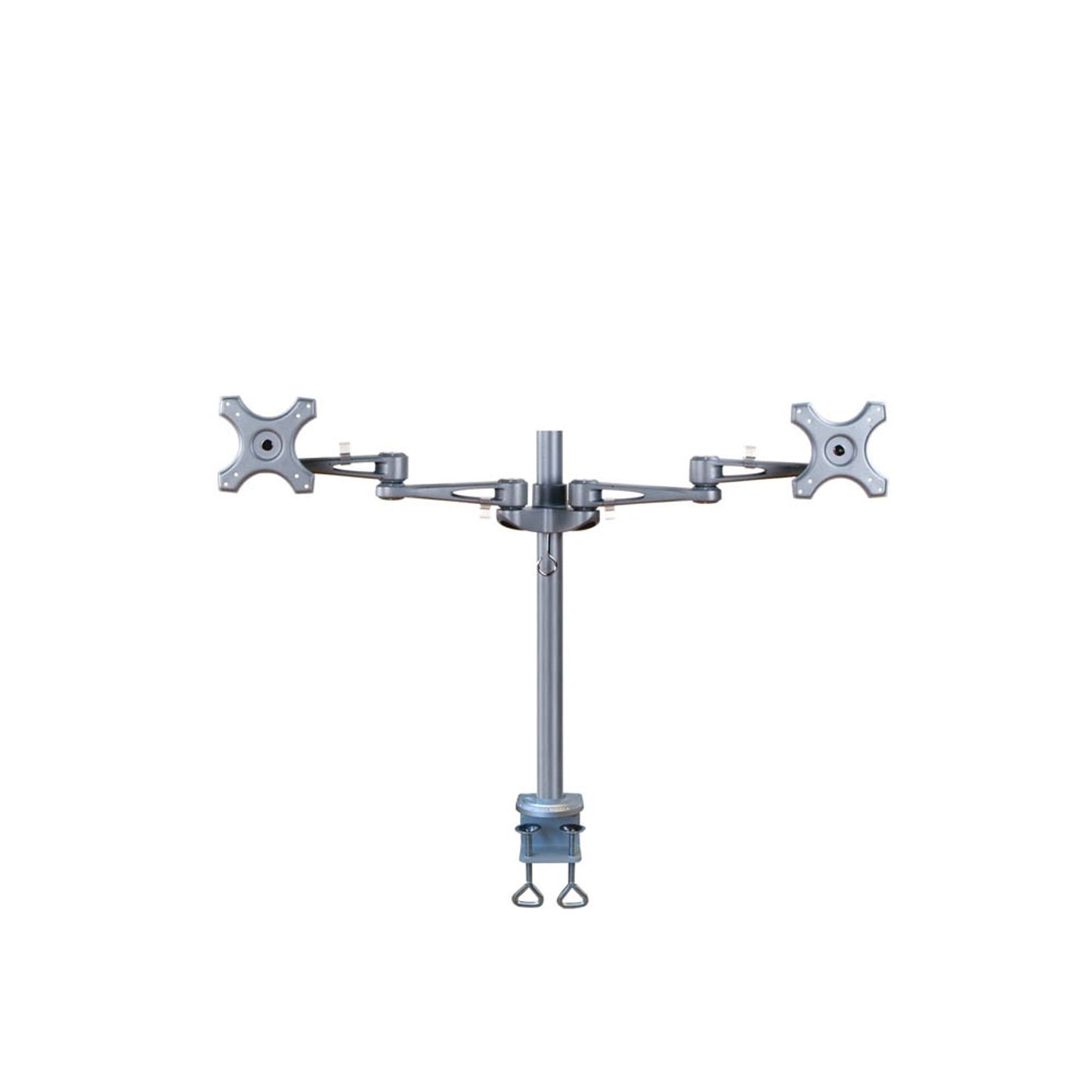 Neomounts Monitor-Halterung silber für 2 Monitore, Tischklemme | FPMA-D935D