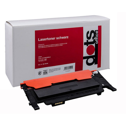 dots schwarz Toner kompatibel zu SAMSUNG CLT-K4072S (SU128A) | 3502,0000-DOTS