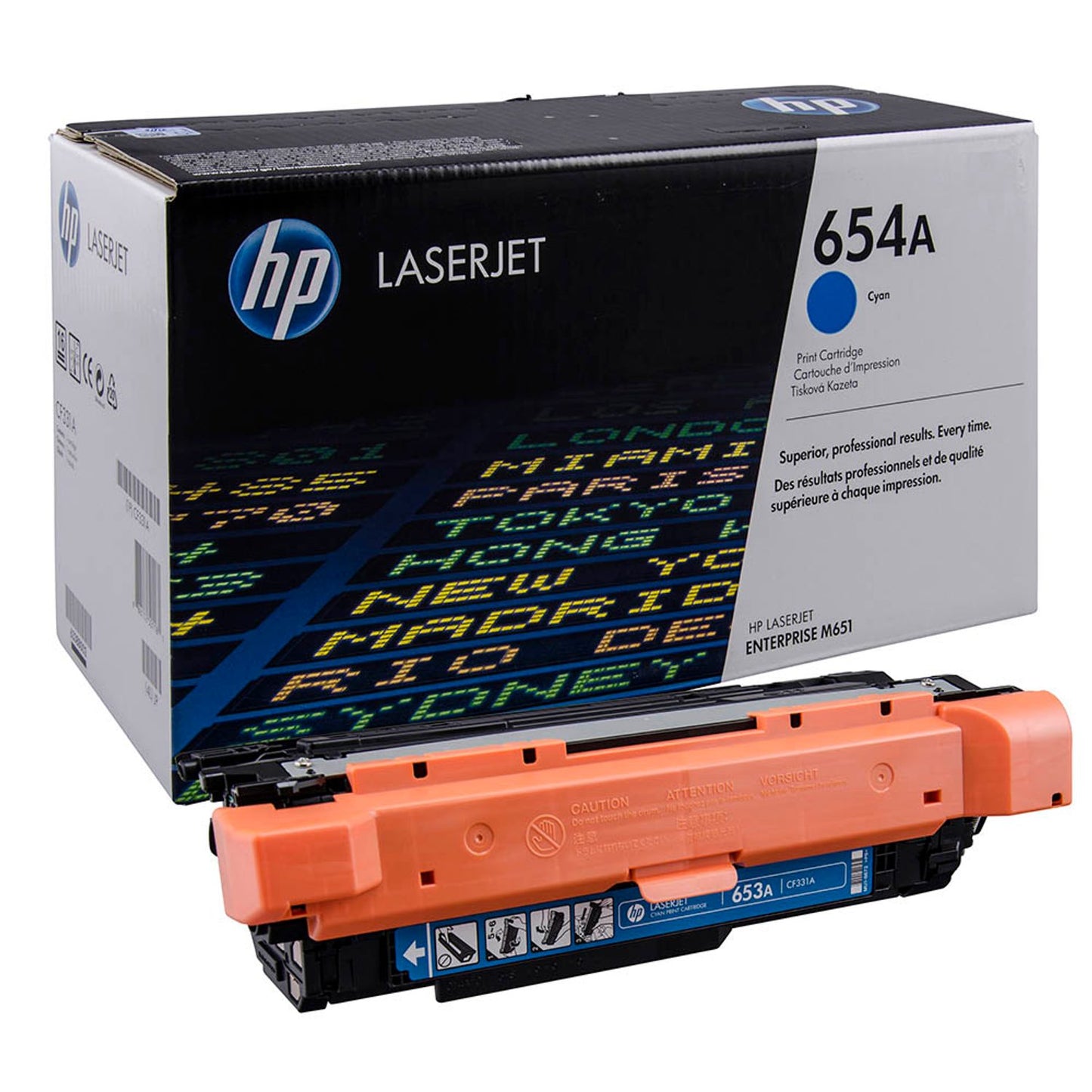 HP 654A () cyan Tonerkartusche | CF331A