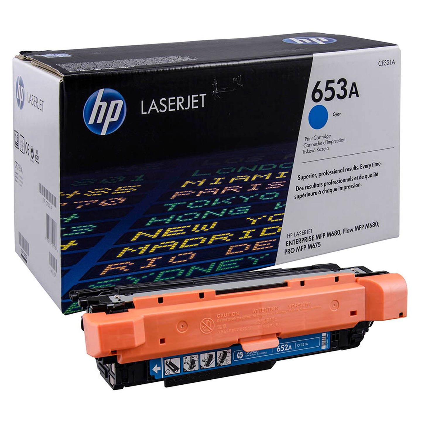 HP 653A () cyan Tonerkartusche | CF321A