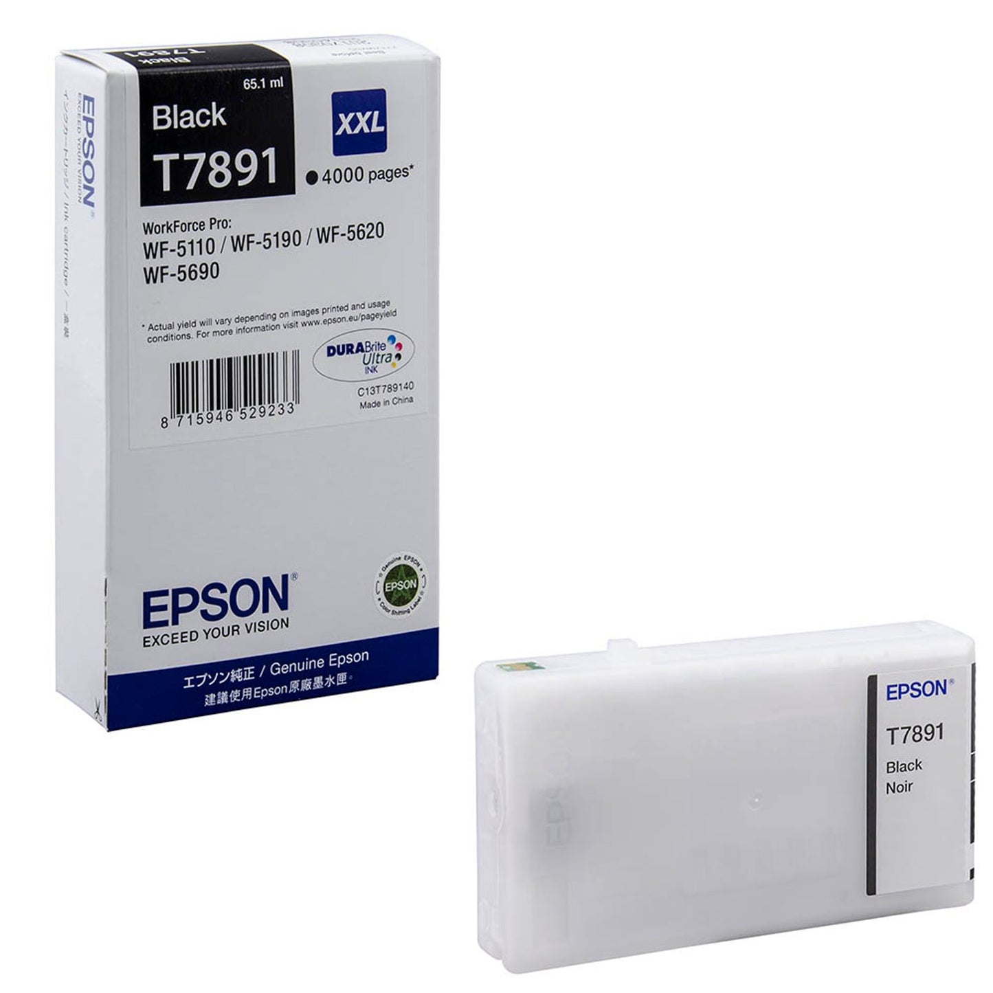 EPSON T7891XXL schwarz Druckerpatrone | C13T789140