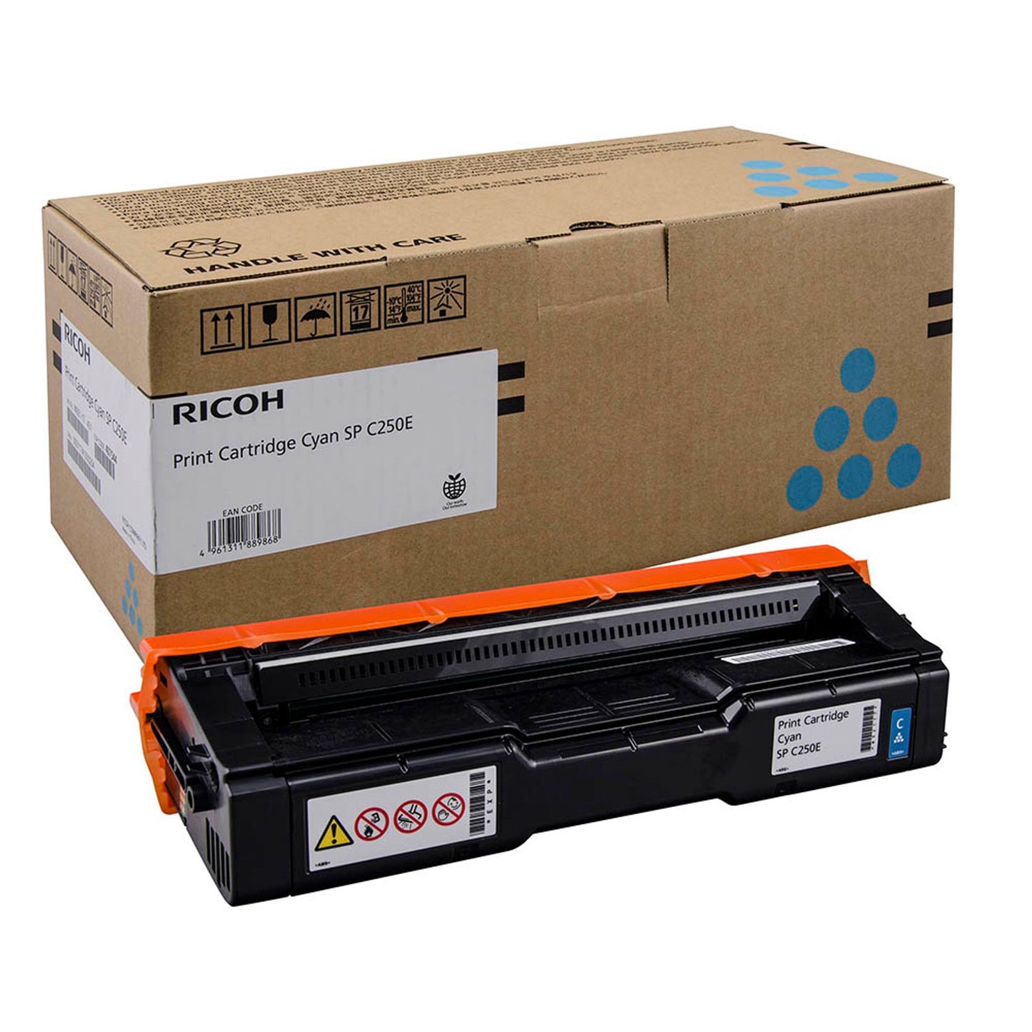 RICOH Type SP C250E cyan Toner | 407544