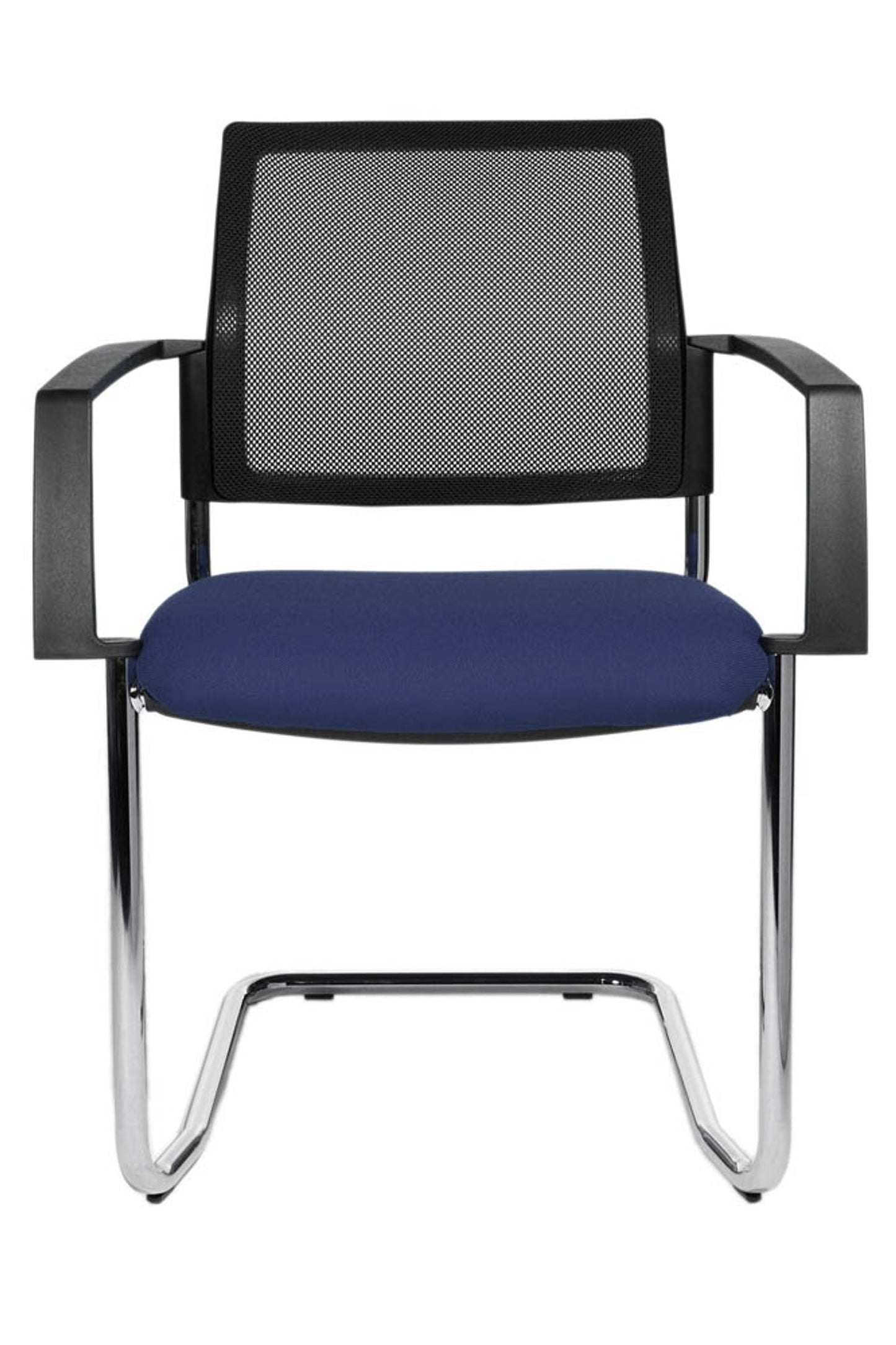 2 Topstar Besucherstühle BtoB 20 BB490A, schwarz Stoff