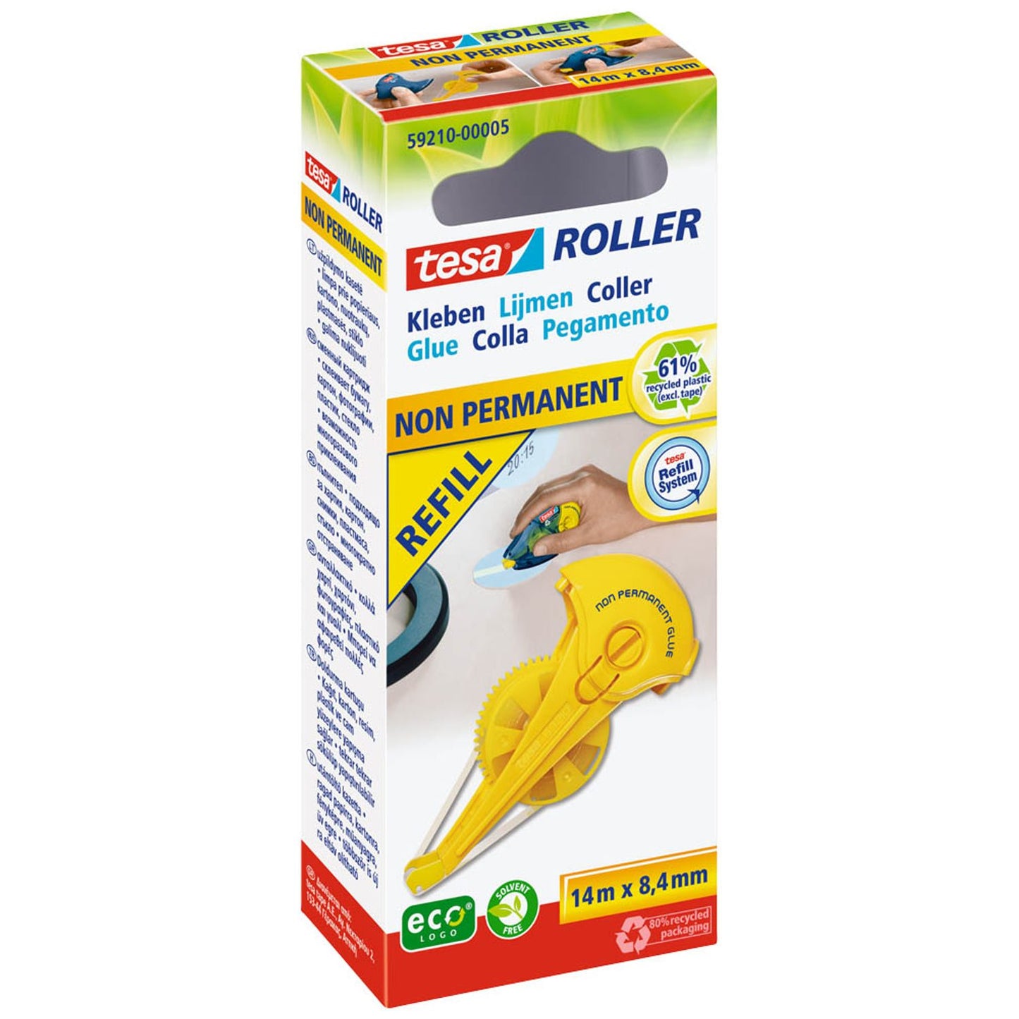 tesa Nachfüllkassette für Kleberoller | 59210-00005-06