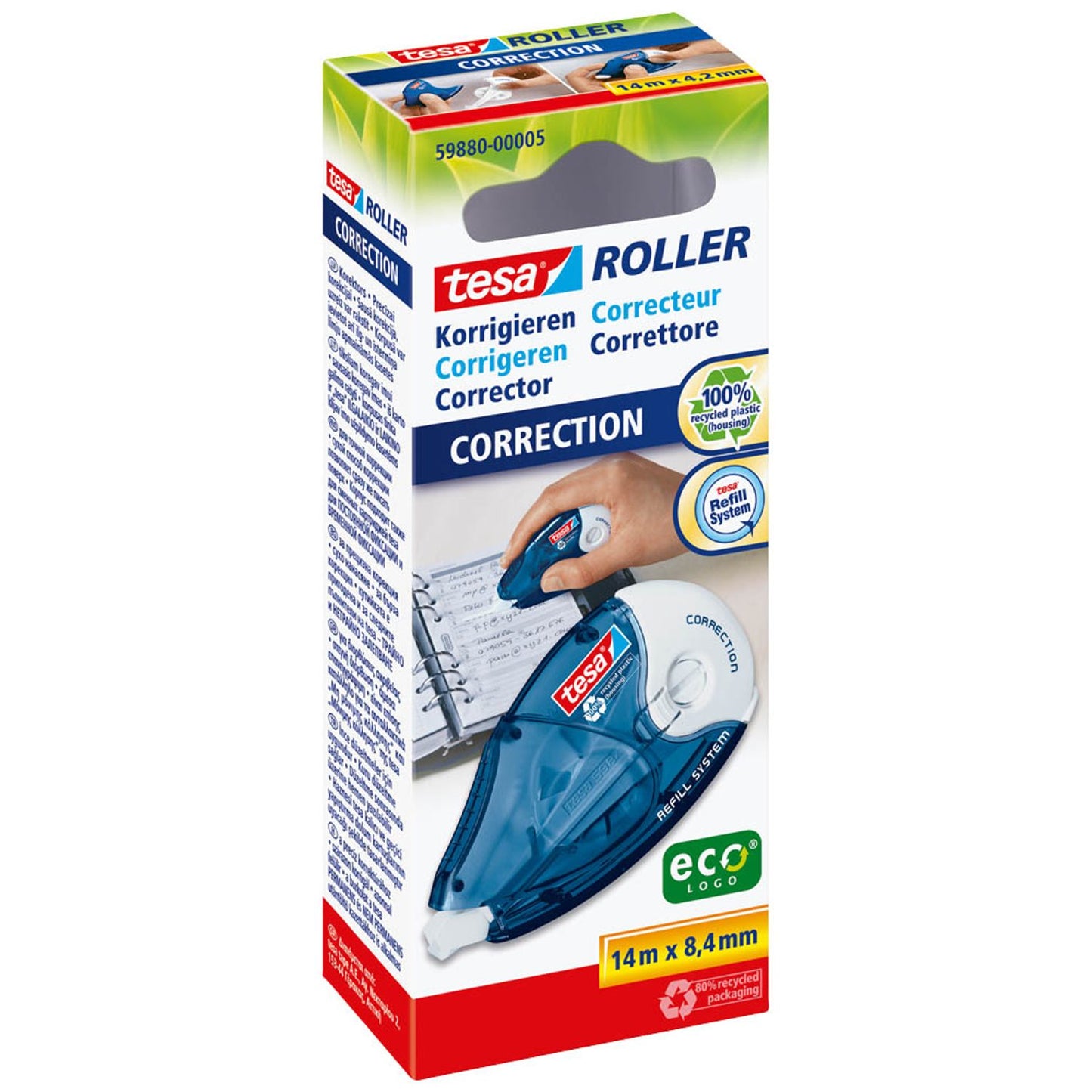 tesa Korrekturroller 8,4 mm | 59880-00005-05