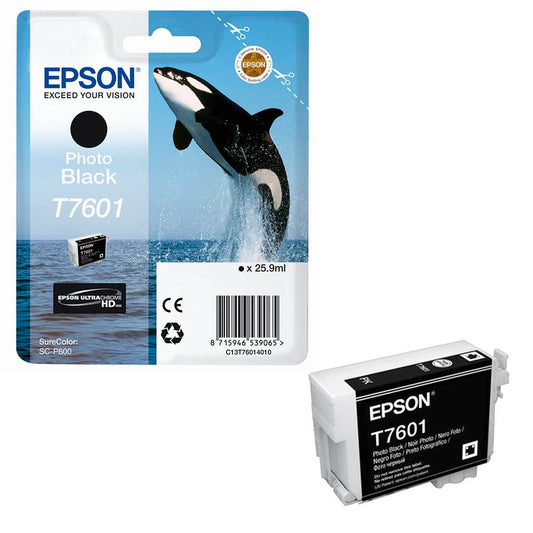 EPSON T7601 Foto schwarz Druckerpatrone | C13T76014010