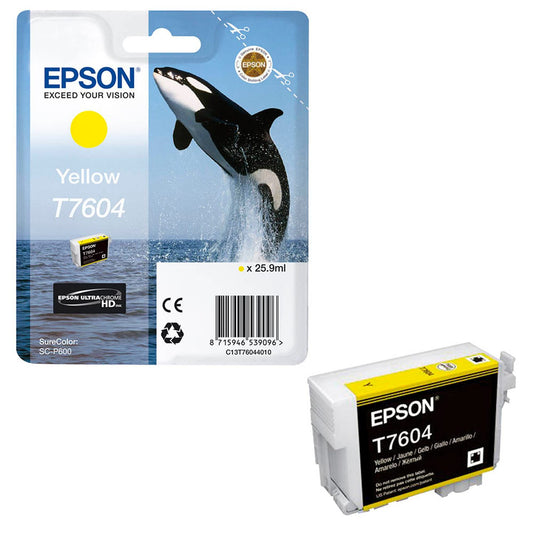 EPSON T7604 gelb Druckerpatrone | C13T76044010