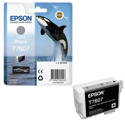 EPSON T7607 light schwarz Druckerpatrone | C13T76074010