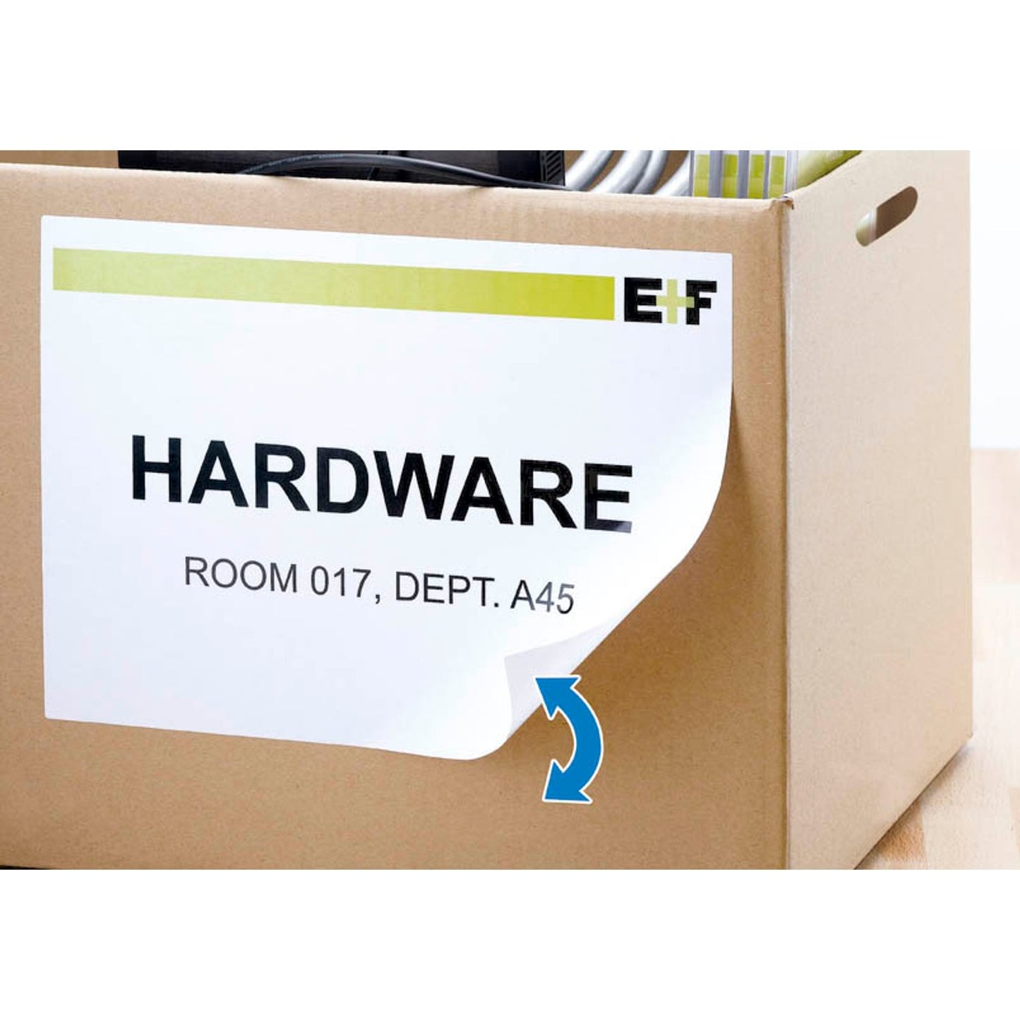 HERMA Etiketten weiß 88,9 x 33,8 mm | 10303 | 1 Pack = 100 Blatt