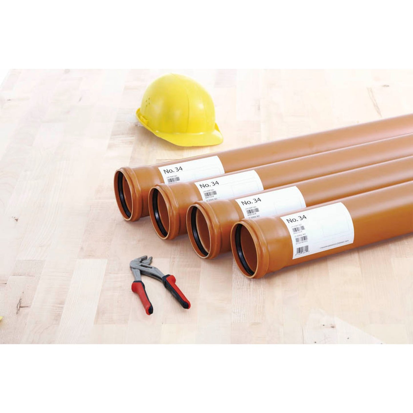 HERMA wetterfeste Folienetiketten weiß 48,3 x 25,4 mm | 4690 | 1 Pack = 25 Blatt