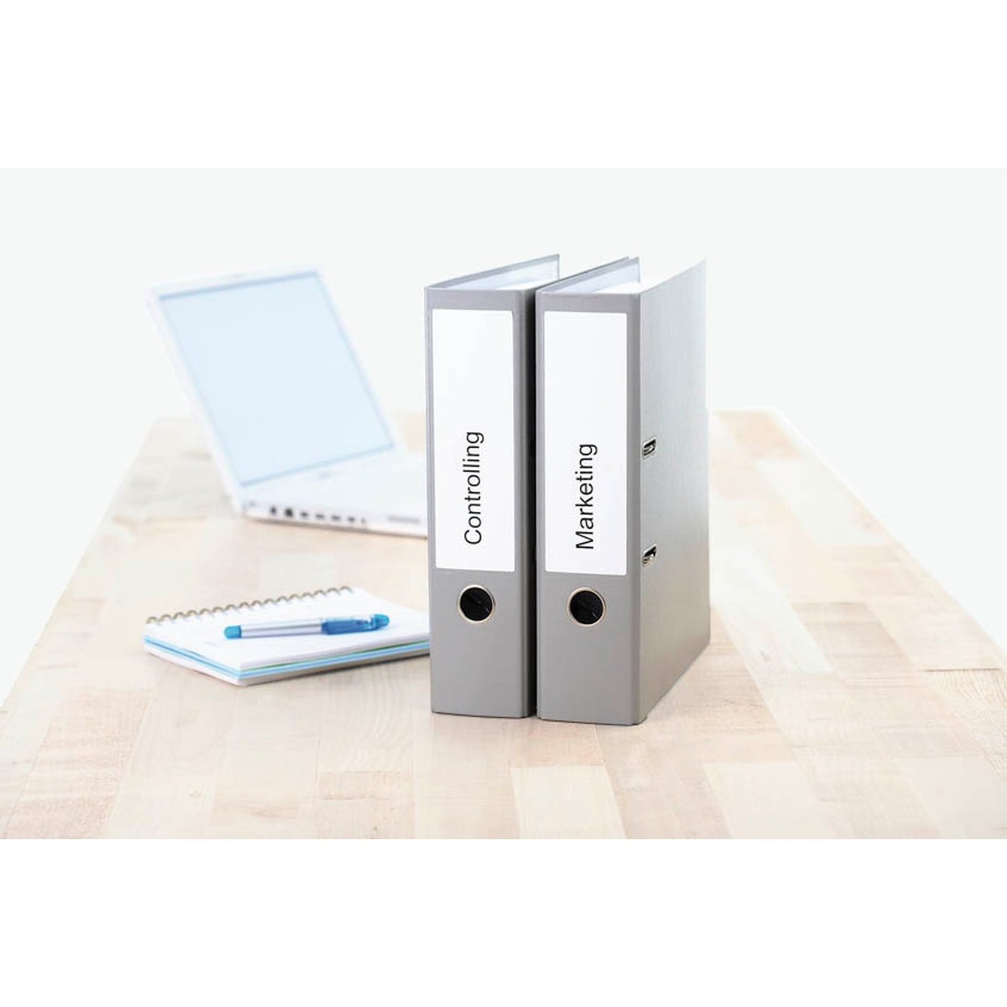HERMA Ordneretiketten weiß | 8621 | 1 Pack = 10 Blatt