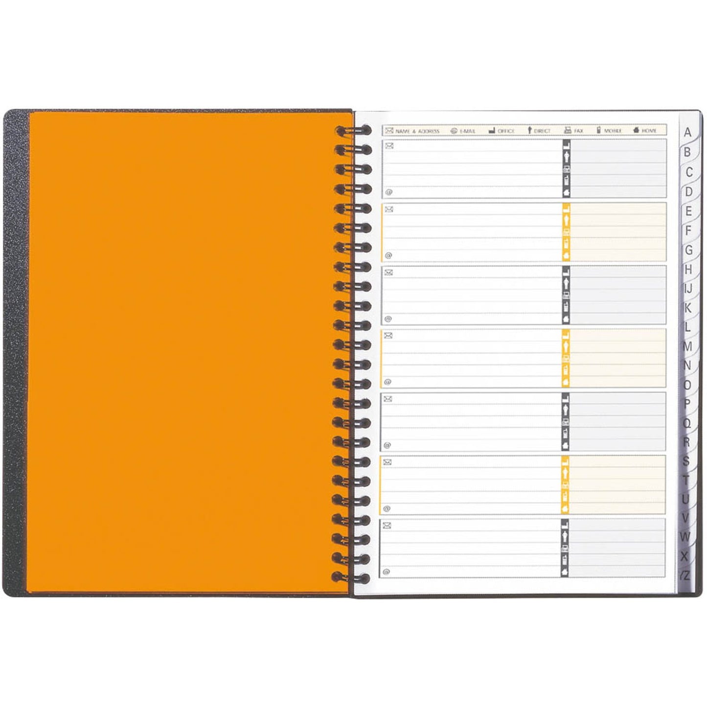 OXFORD Adressbuch Addressbook anthrazit | 100103165