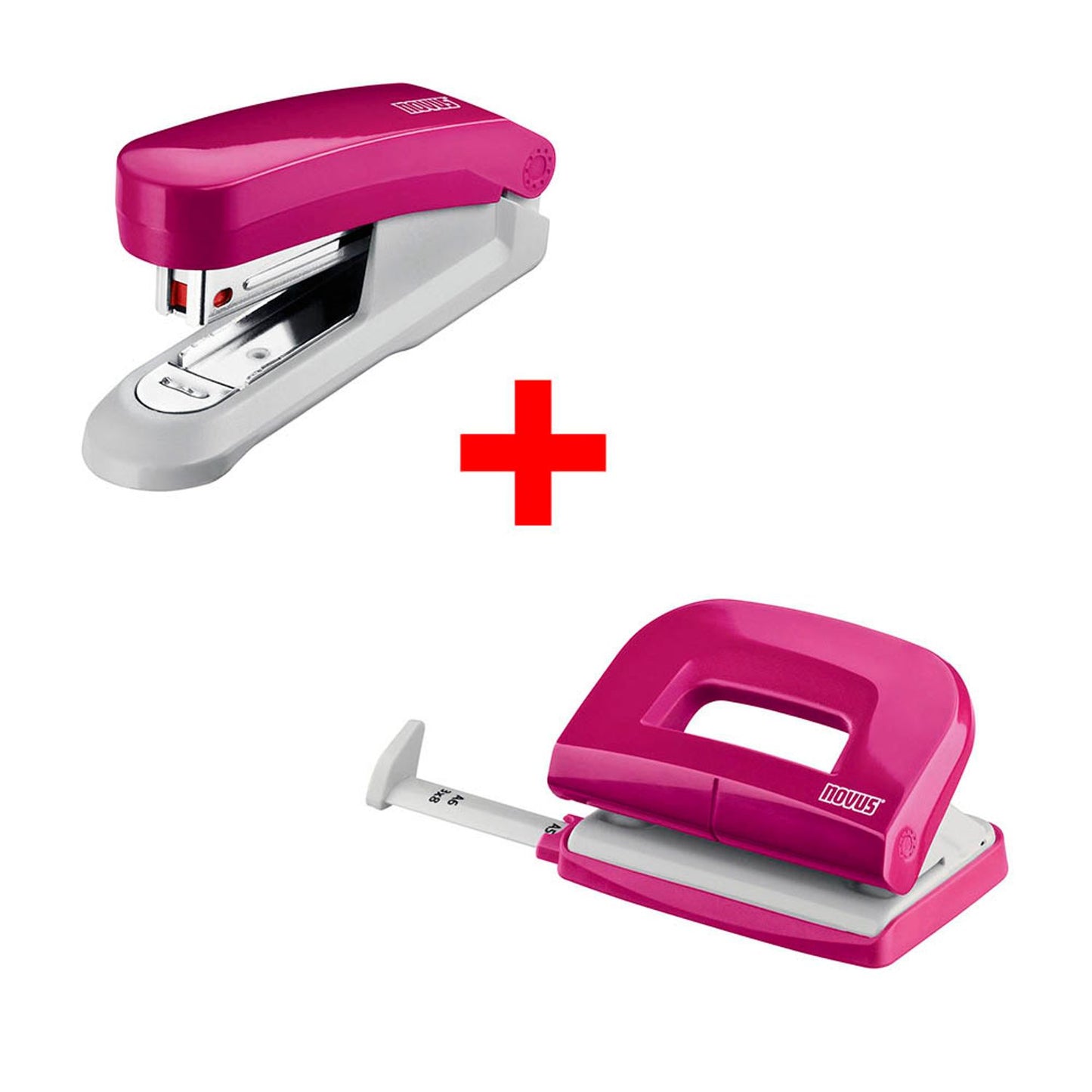 novus Locher und Heftgeräte Set E210/E15