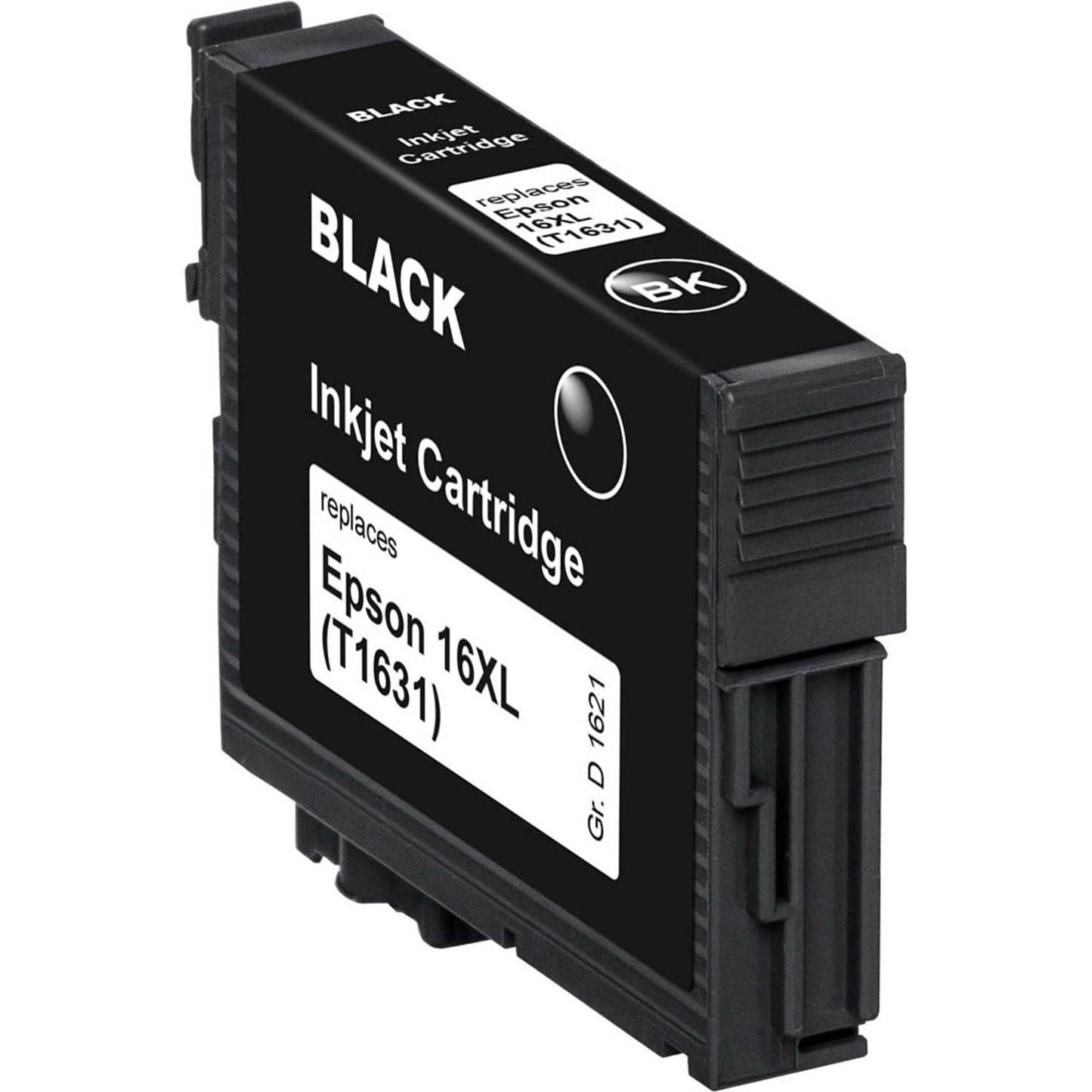 KMP E141 schwarz Druckerpatrone kompatibel zu EPSON 16XL / T1631XL | 1621,4001