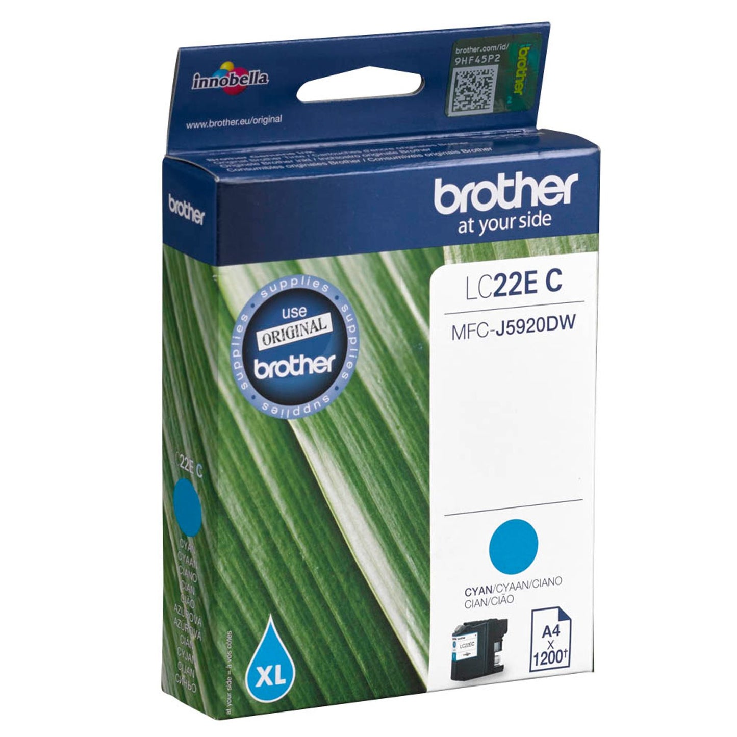 brother LC-22EC cyan Druckerpatrone | LC22EC