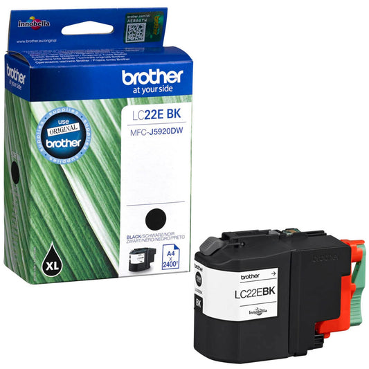 brother LC-22EBK schwarz Druckerpatrone | LC22EBK