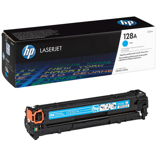 HP 128A () cyan Tonerkartusche | CE321A