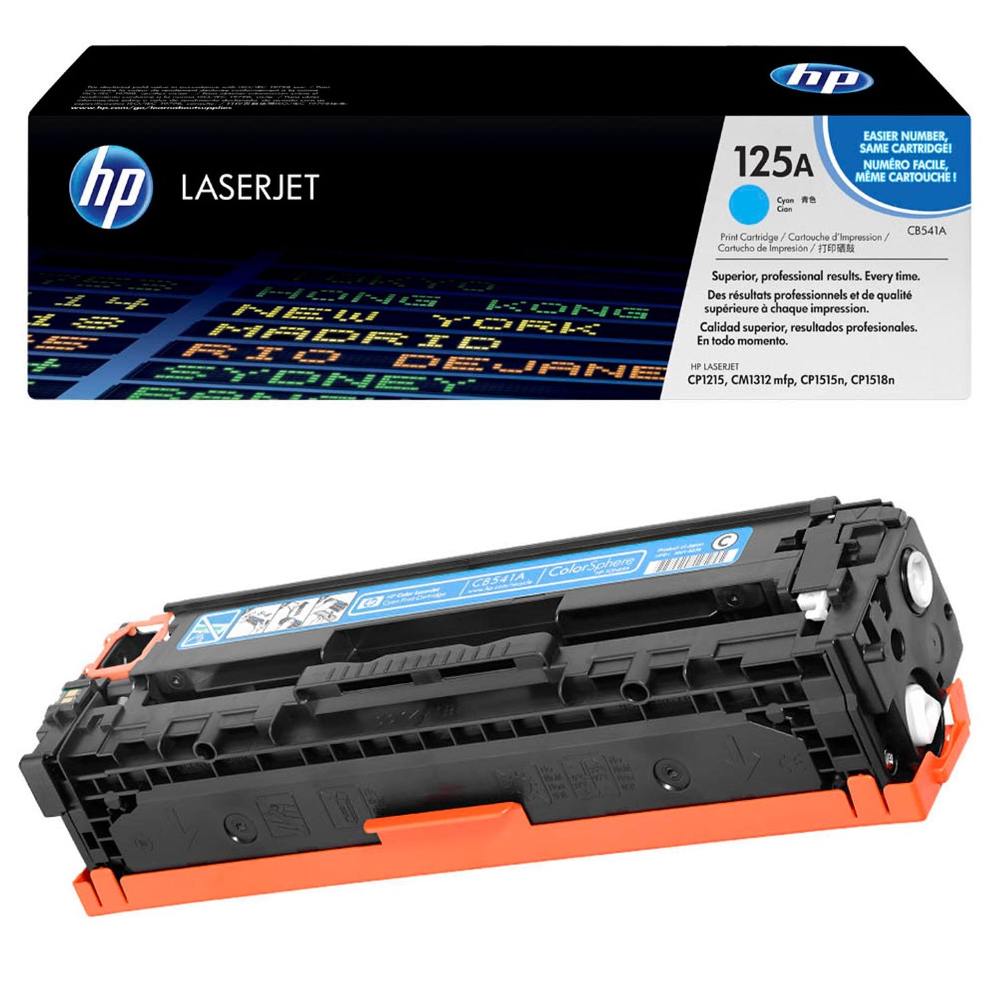 HP 125A () cyan Tonerkartusche | CB541A