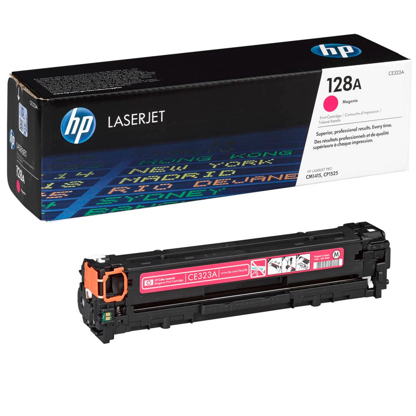 HP 128A () magenta Tonerkartusche | CE323A