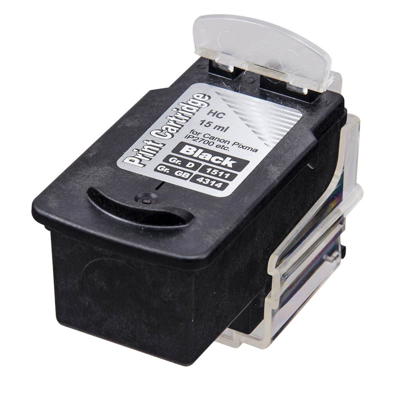 dots schwarz Druckkopf kompatibel zu Canon PG-512 | 1511,4051-DOTS