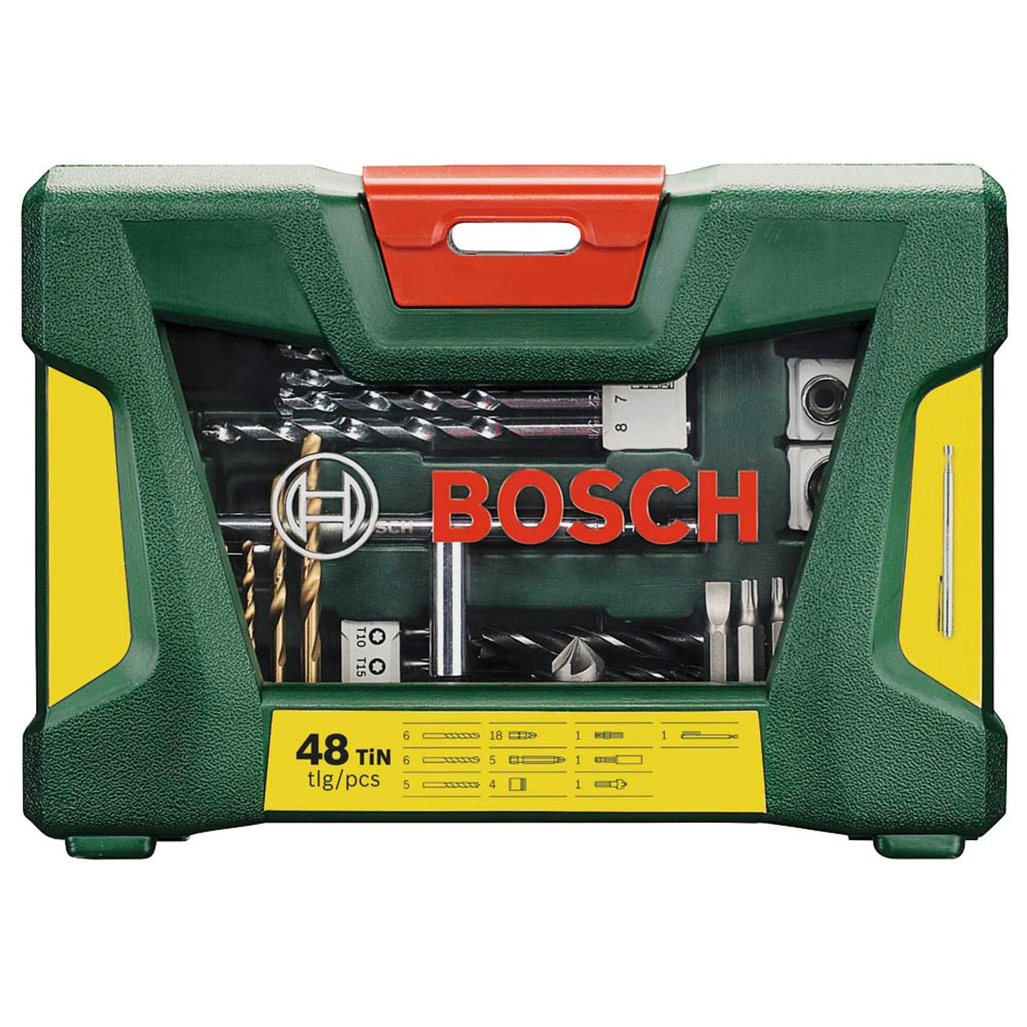 BOSCH V-Line Bohrer- und Bit-Set, 48-teilig | 2607017314