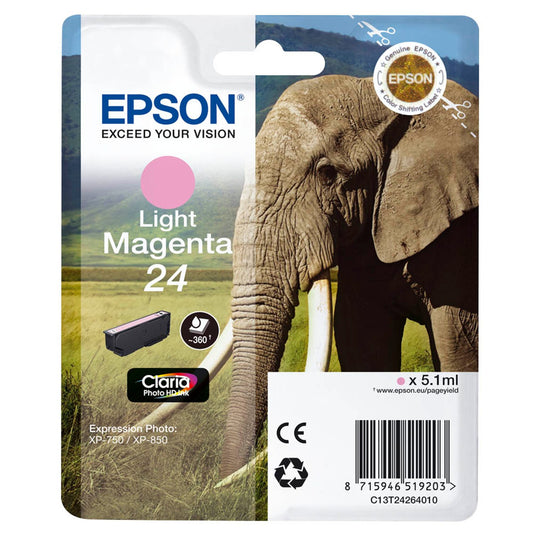 EPSON 24 / T2426 light magenta Druckerpatrone | C13T24264012